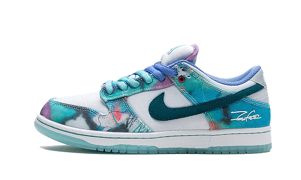 SB Dunk Low Futura Laboratories Bleached Aqua