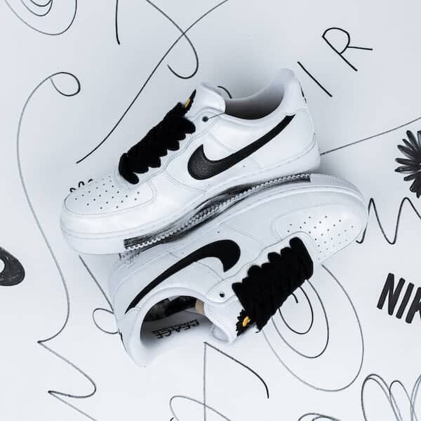 Hoobuy Nike Air Force 1 Low G-Dragon Peaceminusone Para-Noise White