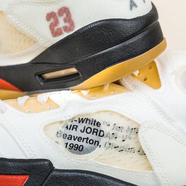 Hoobuy Jordan 5 Retro Off-White Sail