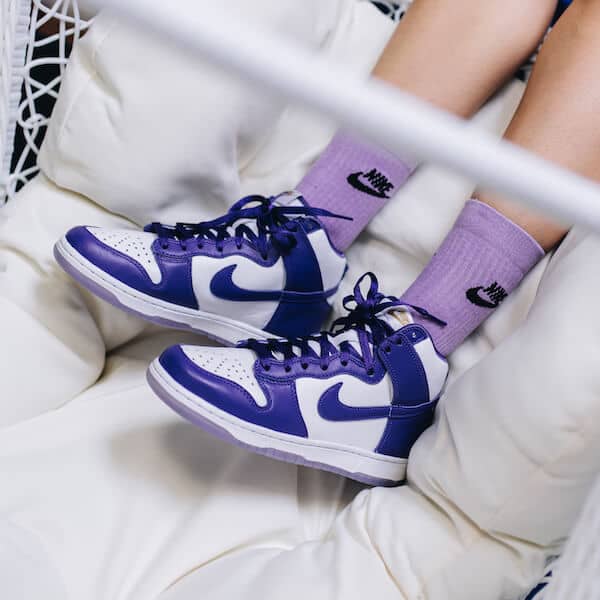 Hoobuy Nike Dunk High Sp Varsity Purple